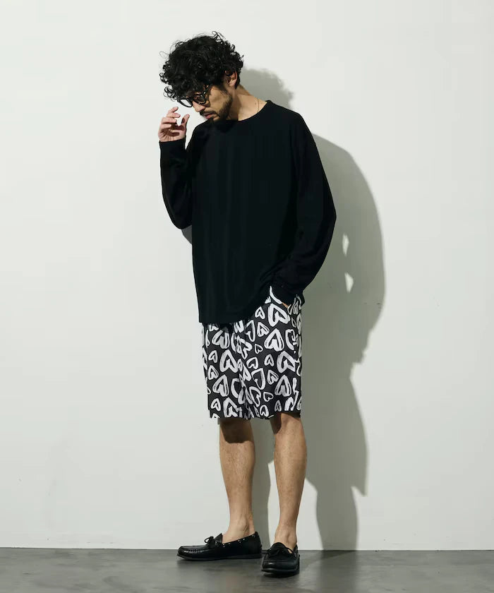Pattern Easy Shorts / Allover Design Short Pants / Setup Compatible