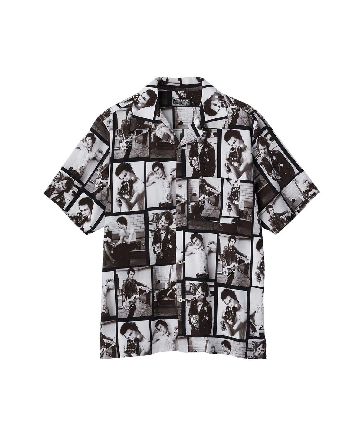 DENNIS MORRIS/SID 1977 Open Collar Shirt