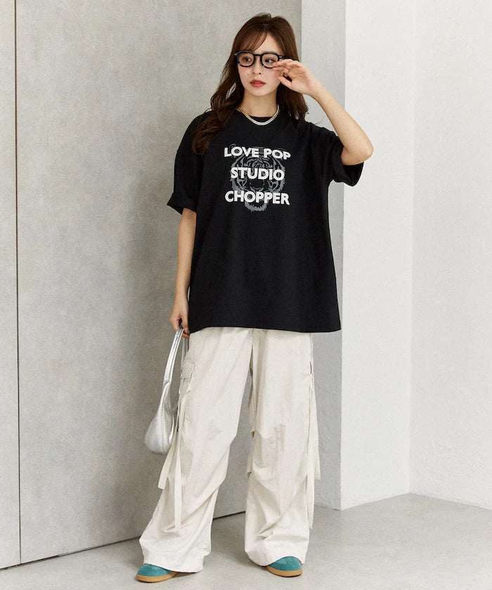 <Functional Material> Animal Print T-Shirt Limited Edition
