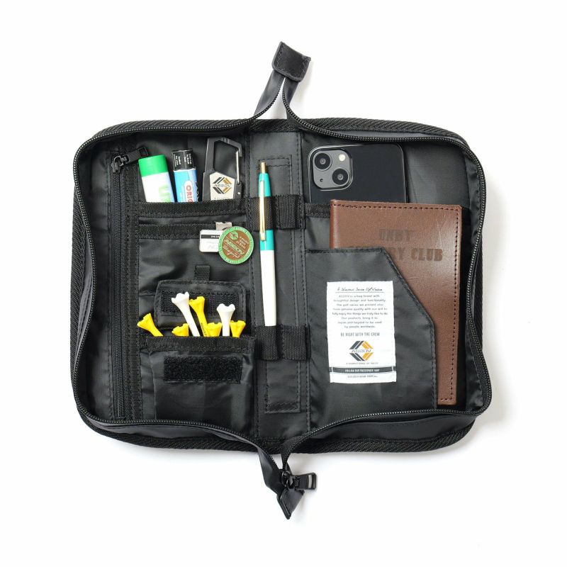 NYLON POLYCA CADDY BAG BLACK