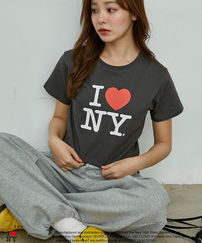 I LOVE NY Logo Print T-shirt Limited Edition