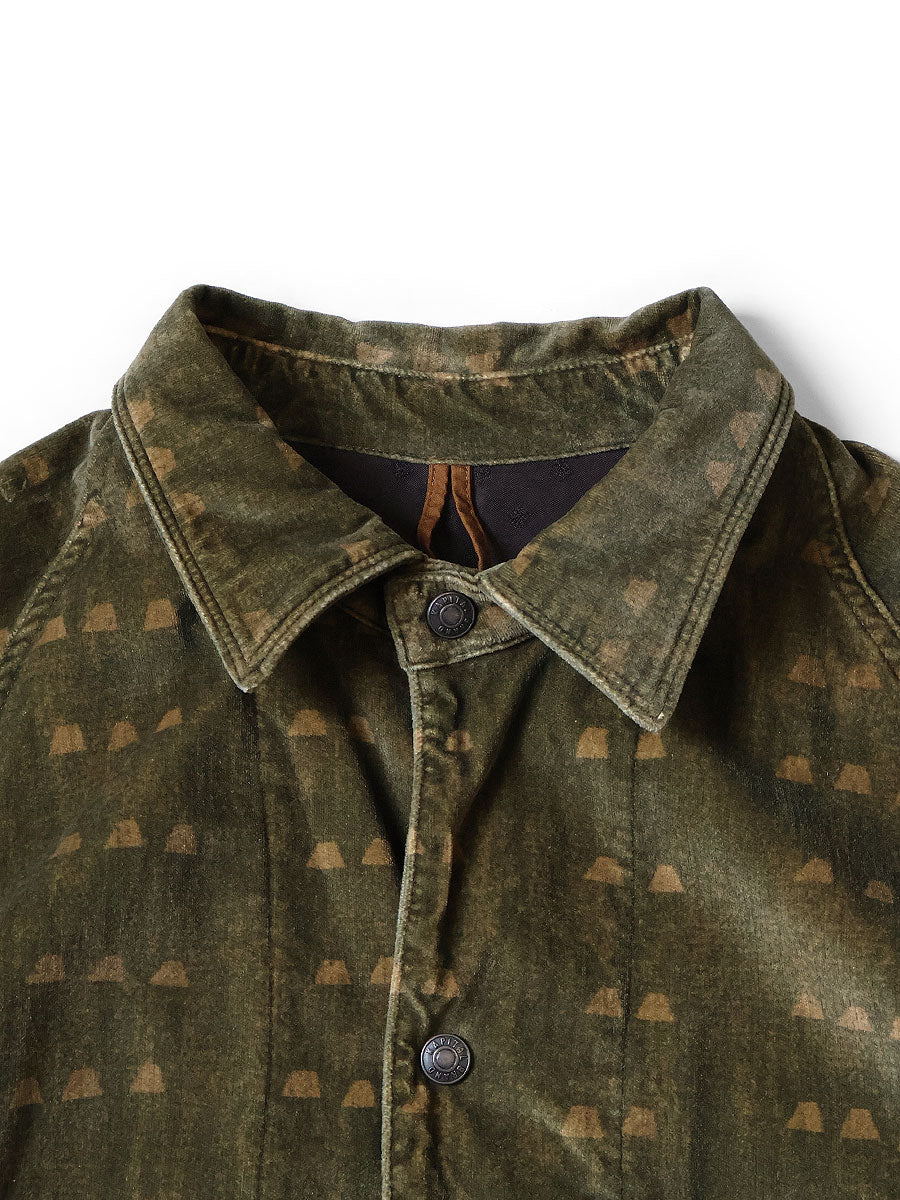 Velvet Iris Pattern CACTUS Coverall