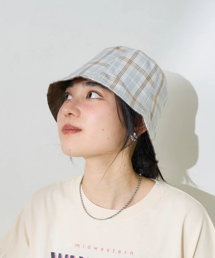 Checkered Reversible Hat