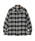 RAYON DOBBY CHECK OPEN SHIRT