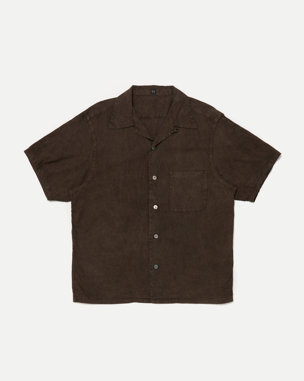 LOT.113 OPEN COLLAR SHIRT