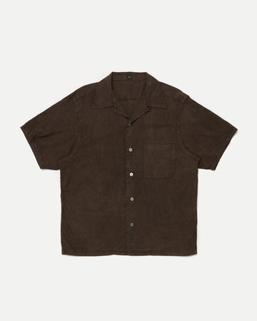 LOT.113 OPEN COLLAR SHIRT