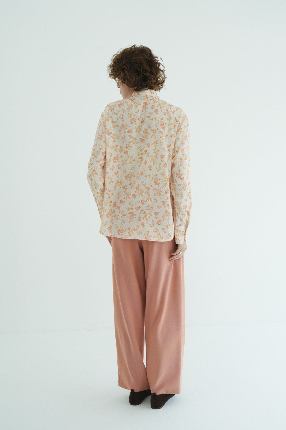 MABEL FLOWER HAND BEADS SHIRT