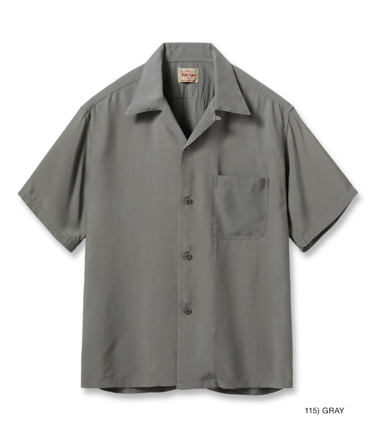 RAYON BOWLING SHIRT “PLAIN”