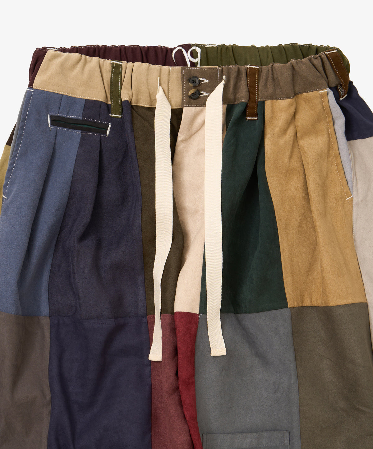hakama pants faux suede nine