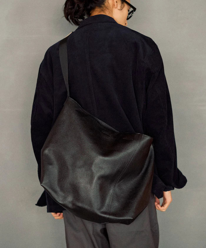 2WAY Leather Messenger Bag
