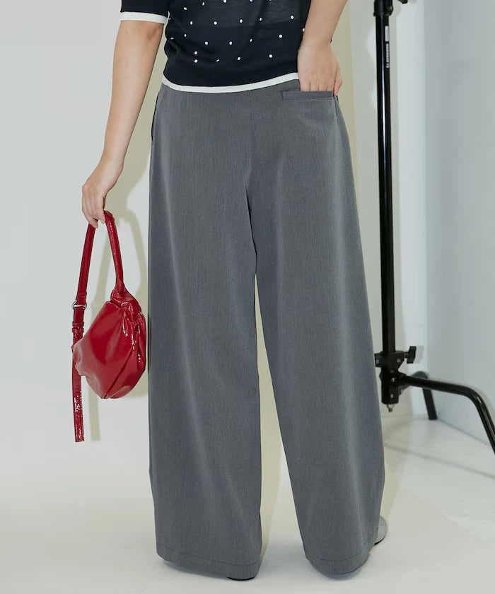 2-pleat slacks pants limited edition