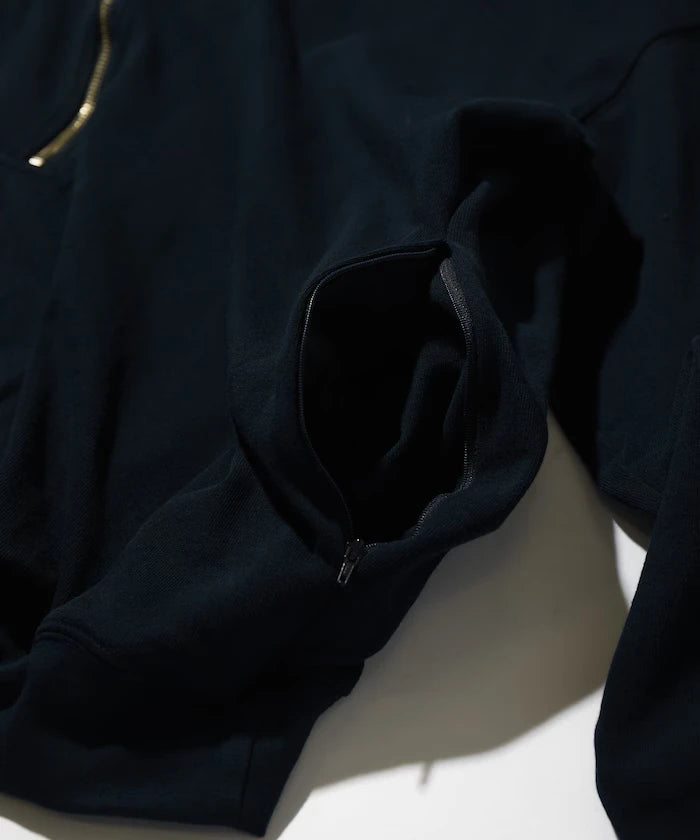 Heavy Weight Jersey 3/4-Zip Cadet Collar Shirt
