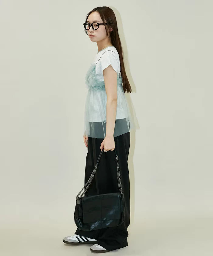 Tulle Bustier T-shirt Set Limited Edition
