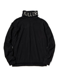 18.5/- Tenjiku High Neck Long T (KILLER Embroidery)