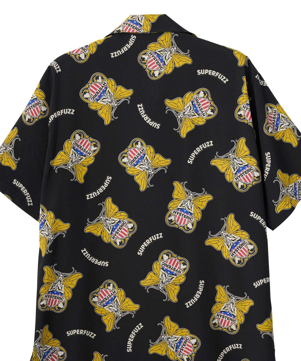 Levitated Girl Open Collar Shirt
