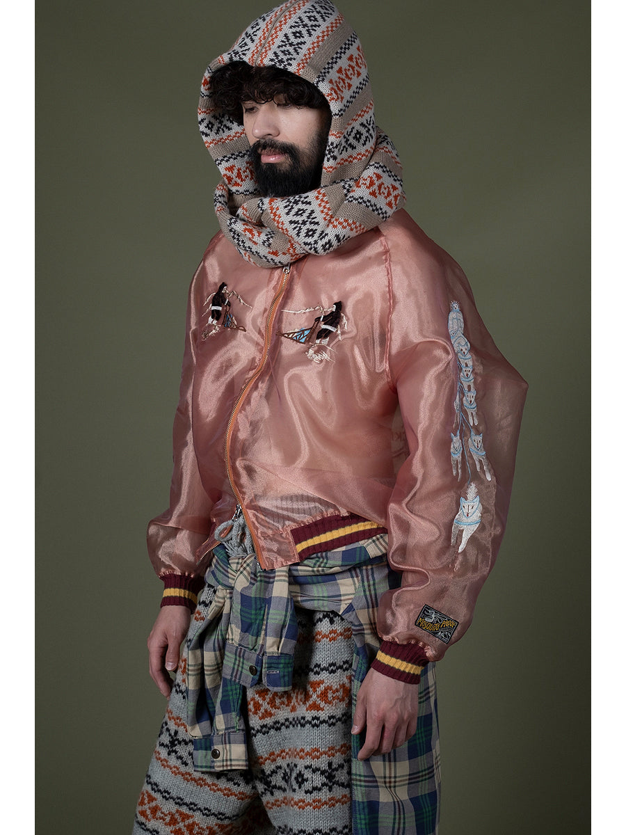 Sheer Pearl Mosquito Guard Souvenir JKT (YUKON)