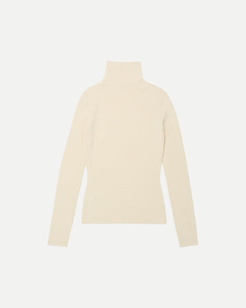 BABY CASHMERE BOTTLE NECK PULLOVER