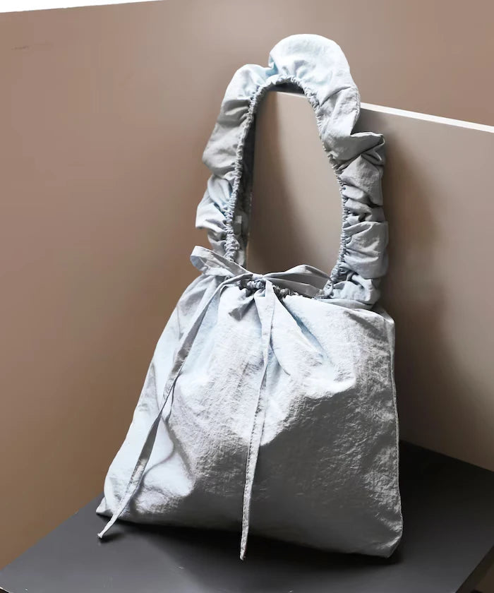 Crash Satin Frill Tote