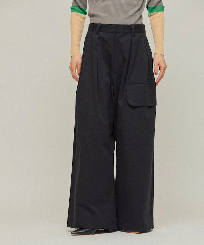High Count Chino Wide Pants