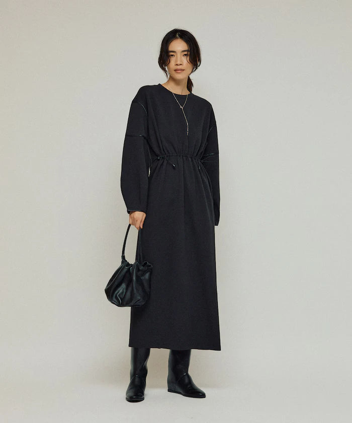 Cocoon Sleeve Damboru Sweat One-Piece / Spindle