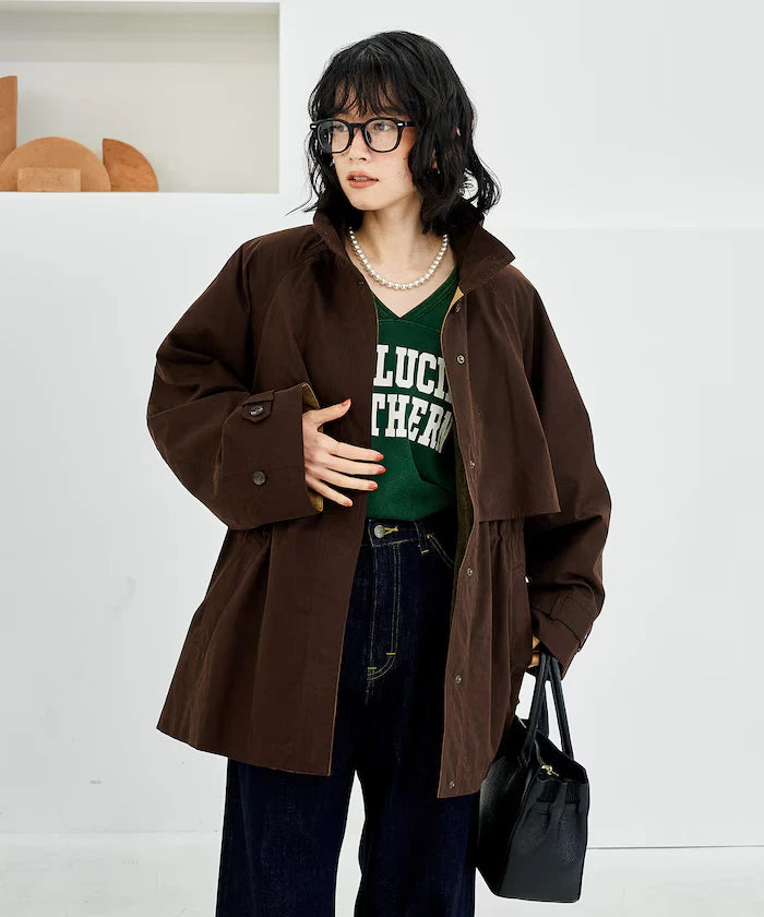 Multiway Boa Vest Coat
