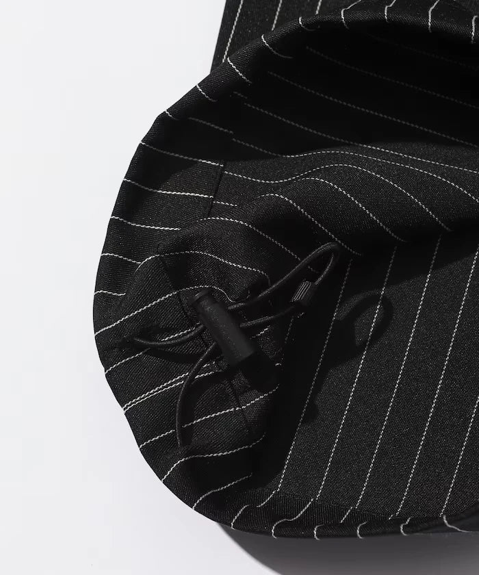 Spindle Stripe Easy Wide Pants / Compatible with Setup