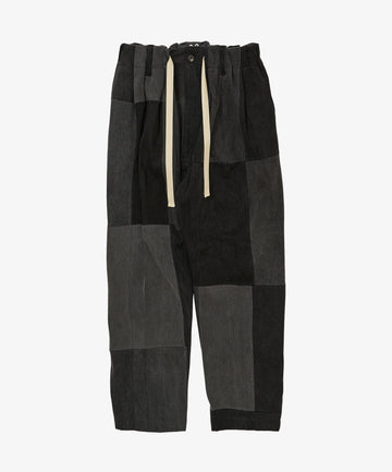 baggy trousers black denim three