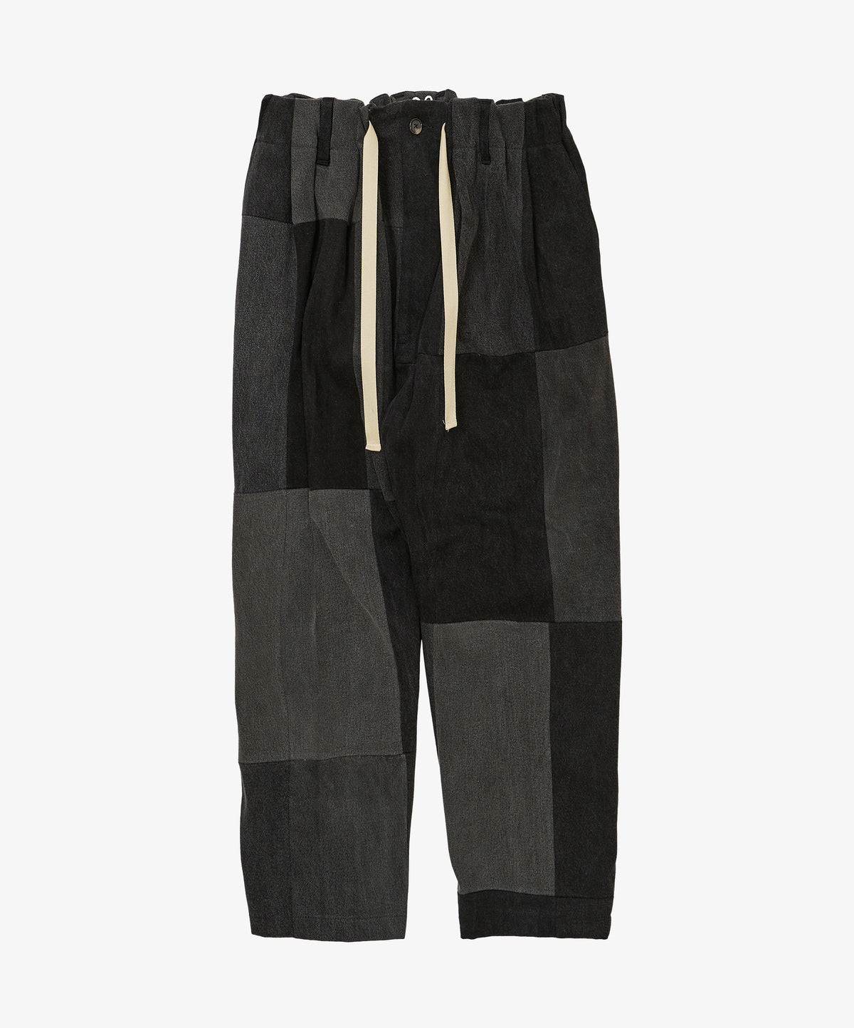 baggy trousers black denim three