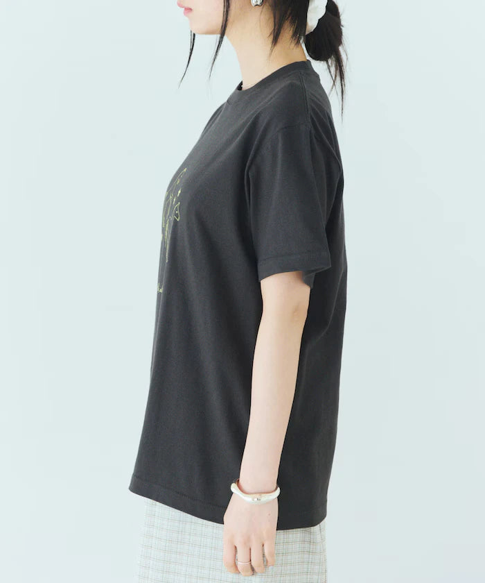 Comfortable Horse Print Crew Neck T-Shirt