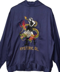 DRAGON FLAME Embroidered Souvenir Shirt