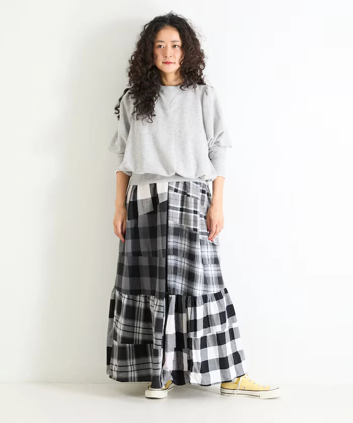 Vintage Remake Check Cami Dress