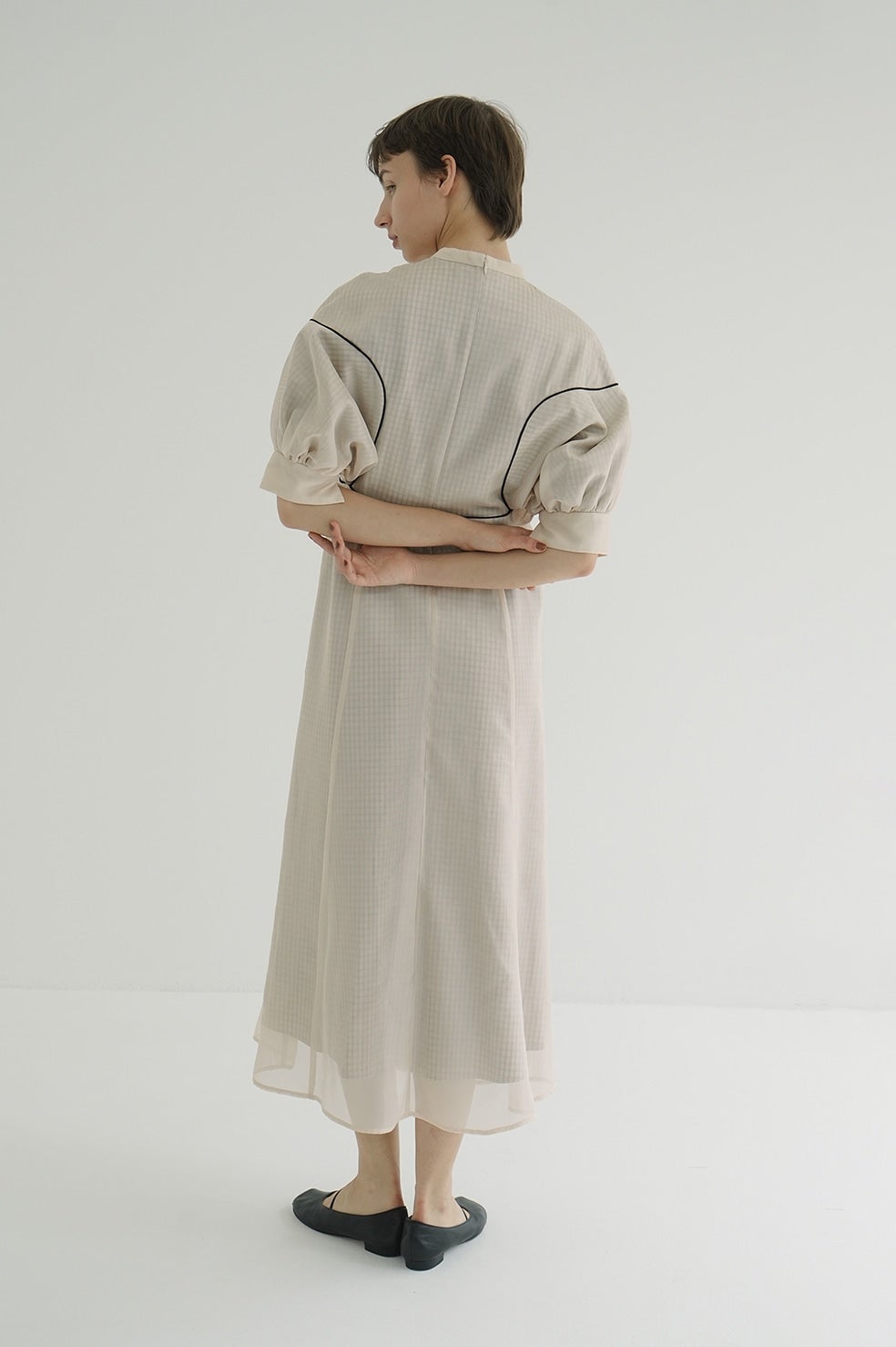 LAYERED SHEER ONEPIECE