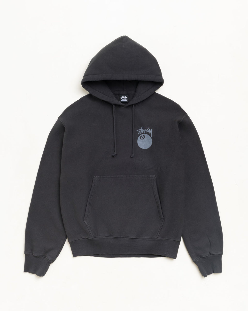 8 BALL HOODIE GARMENT DYED