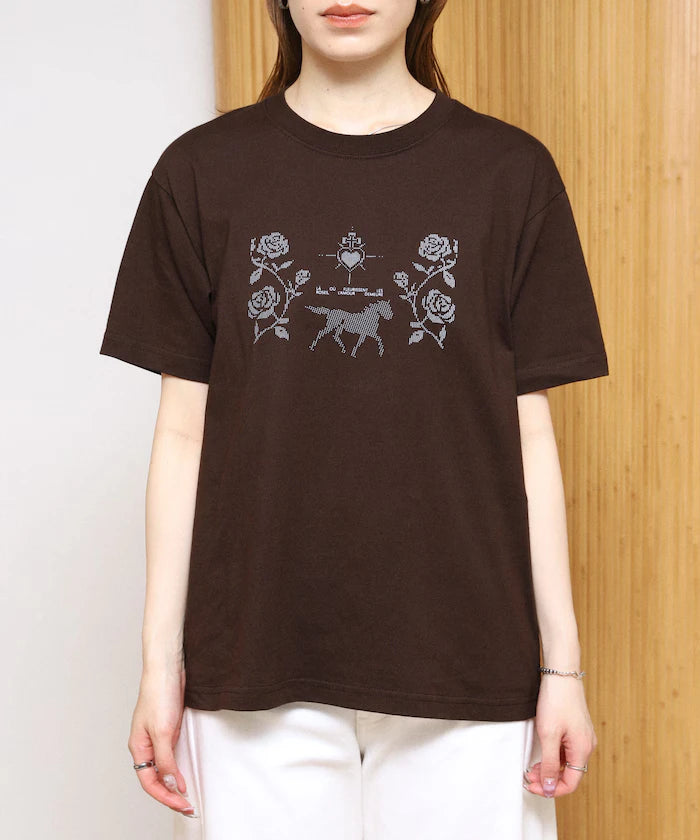 Organic Cotton Dot Graphic T-Shirt