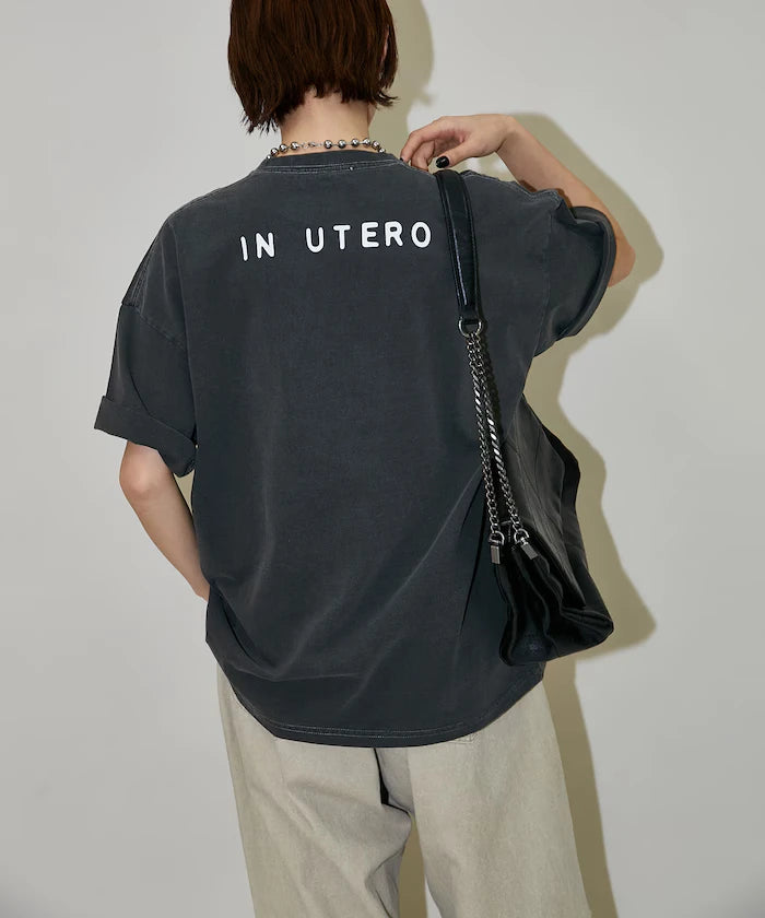 NIRVANA IN UTERO Band T-shirt Limited Edition