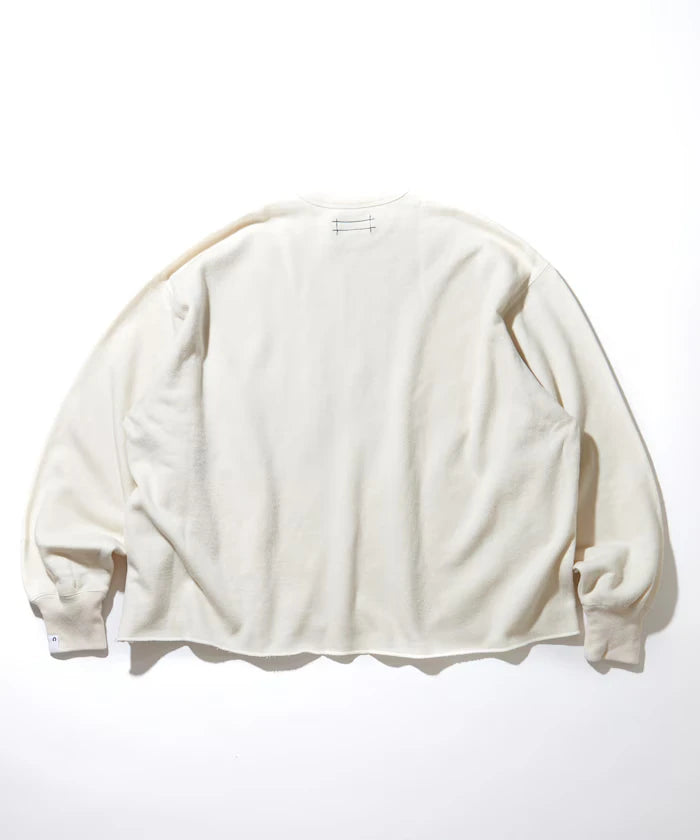 Wool Cotton Loop Back Sweatshirt