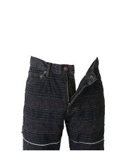 Scratch Flare Denim Pants