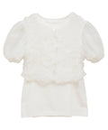 TULLE VEST LAYERED TOPS