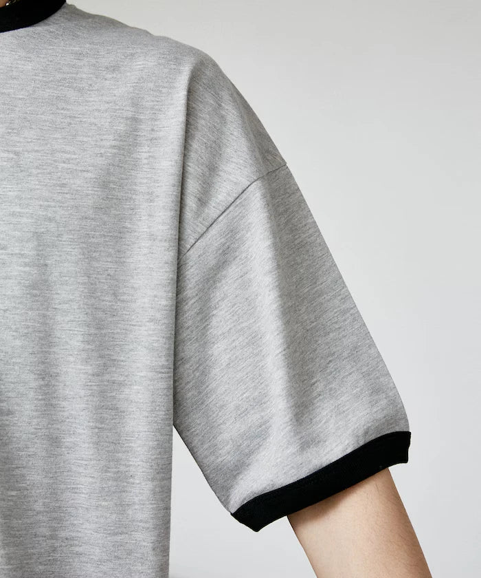 <Functional Material>Mickey Mouse/Sketch Ringer T-Shirt Limited Edition