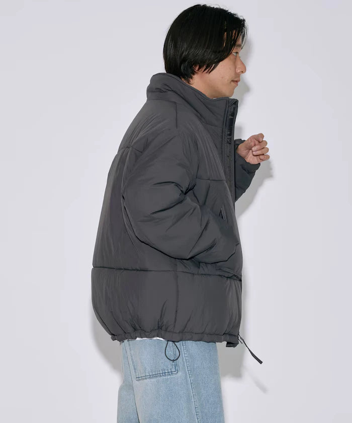 PRIMALOFT PUFF JACKET / Primaloft Stand Collar Puff Jacket / Insulated Blouson