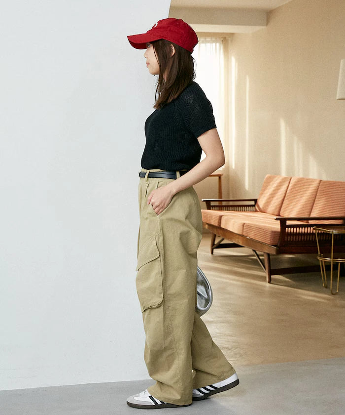 LOVE POP STUDIO Chino Cargo Pants Limited Edition