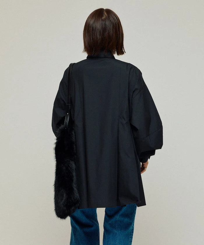 Box Stack Balloon Sleeve Long Sleeve Shirt