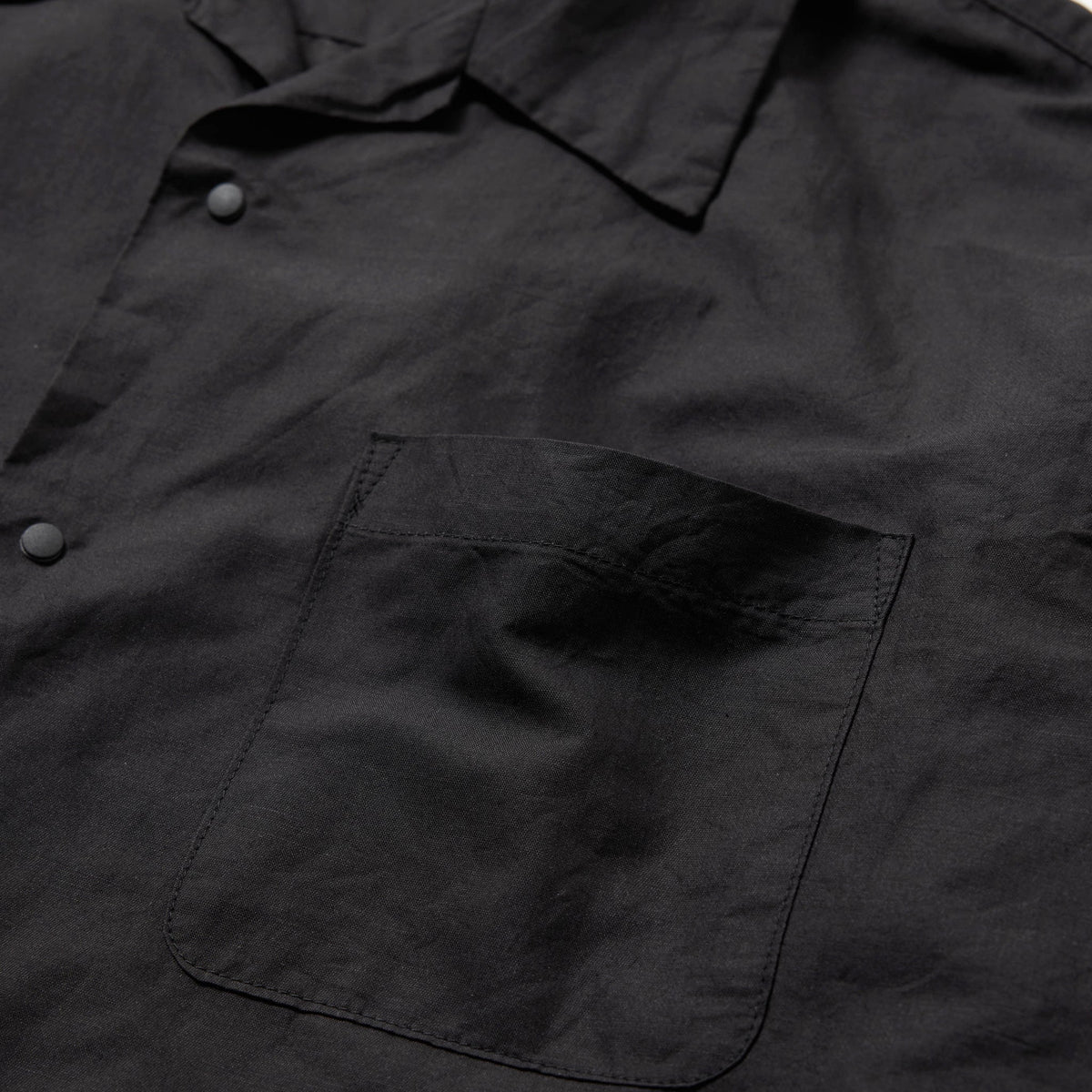 Cotton Ramie Broad Snap Shirt