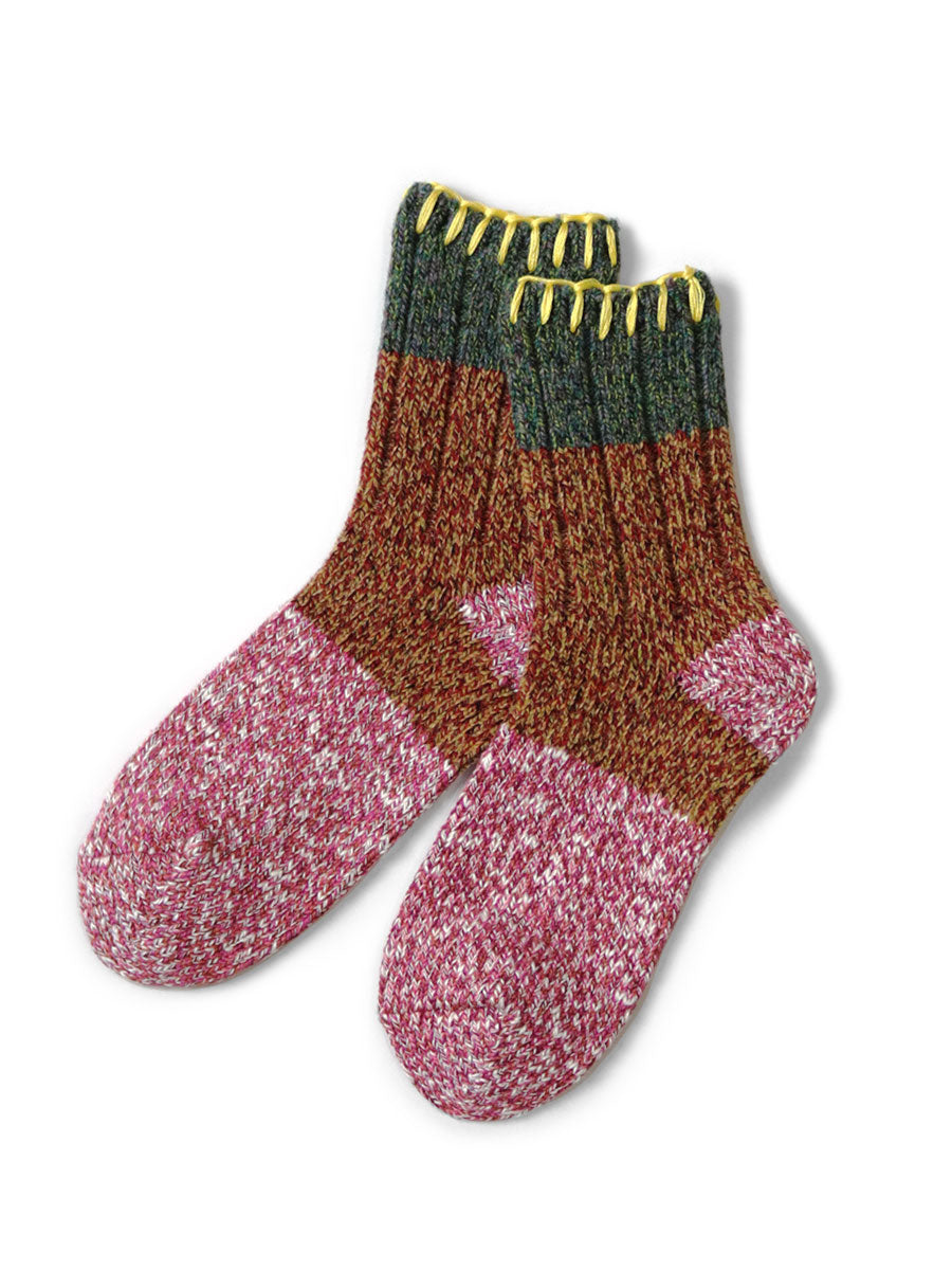56 Pcs Wool Gogh Tweed HOBO Stitch Socks