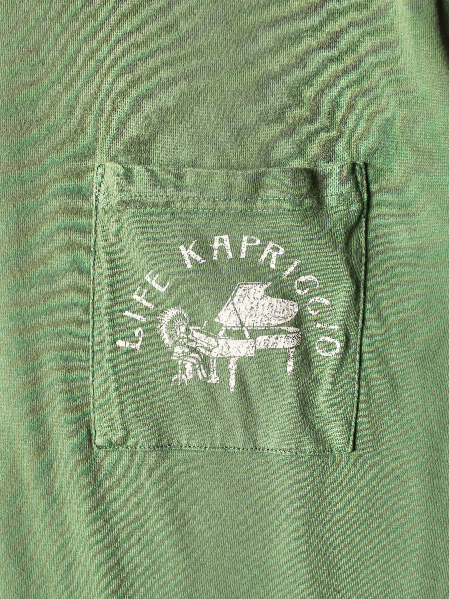 20/-Tencel Crew Pocket T (LIFE KAPRICCIOpt)