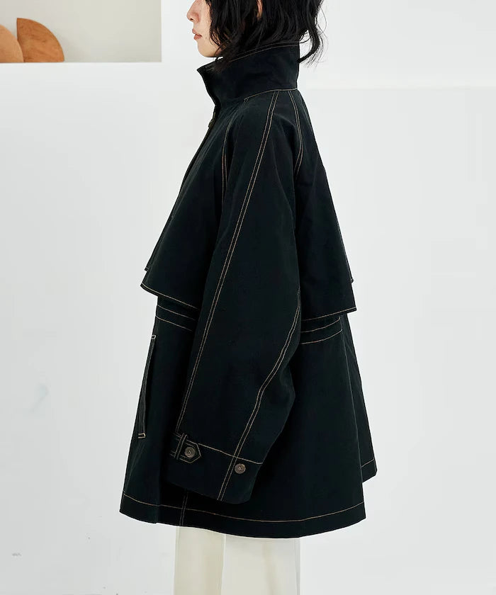 Multiway Boa Vest Coat