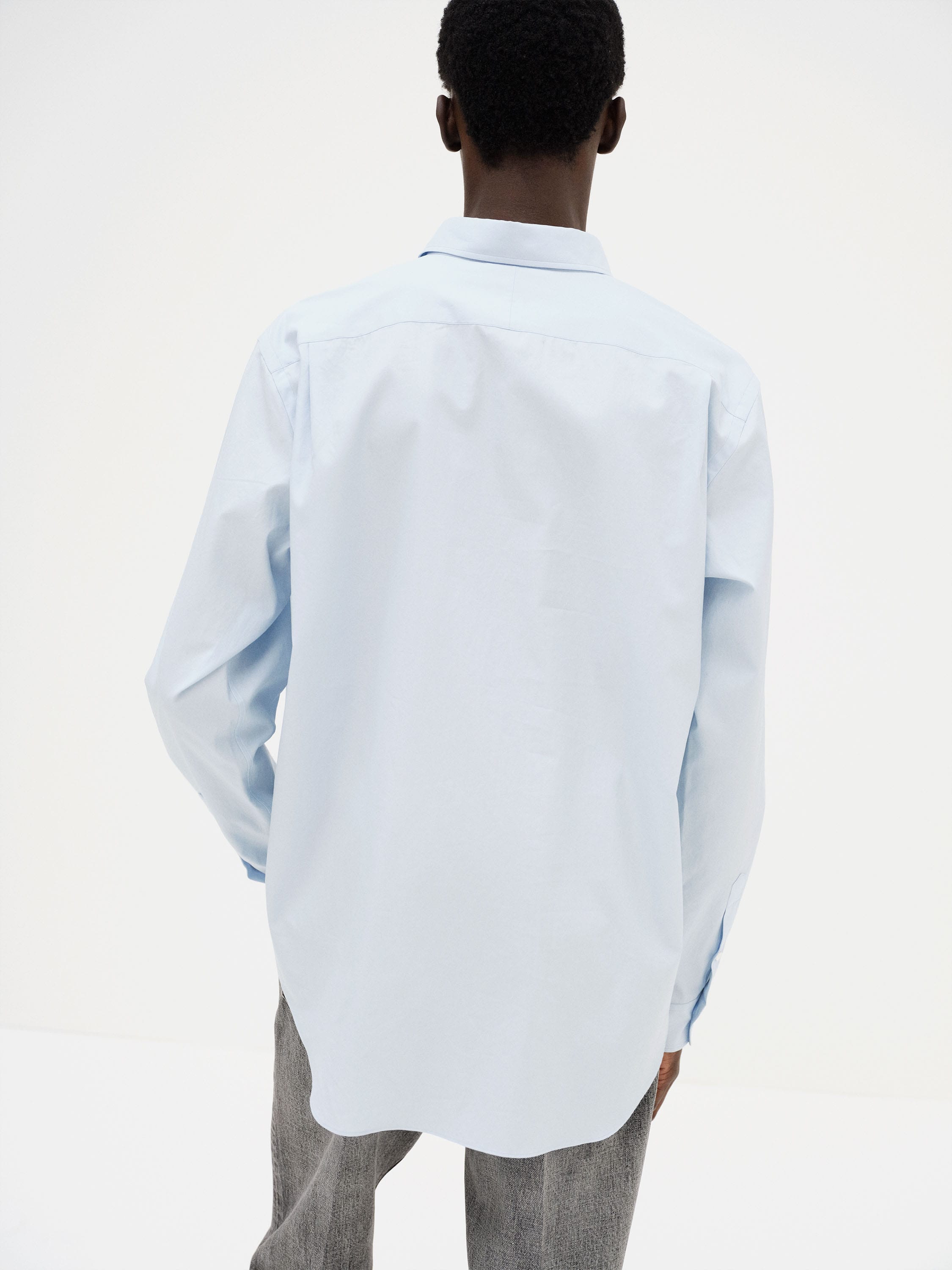 WASHED FINX TWILL SHIRT