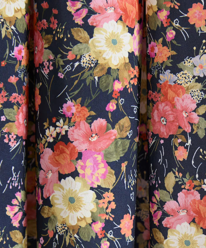 Double-Tuck Long Skirt