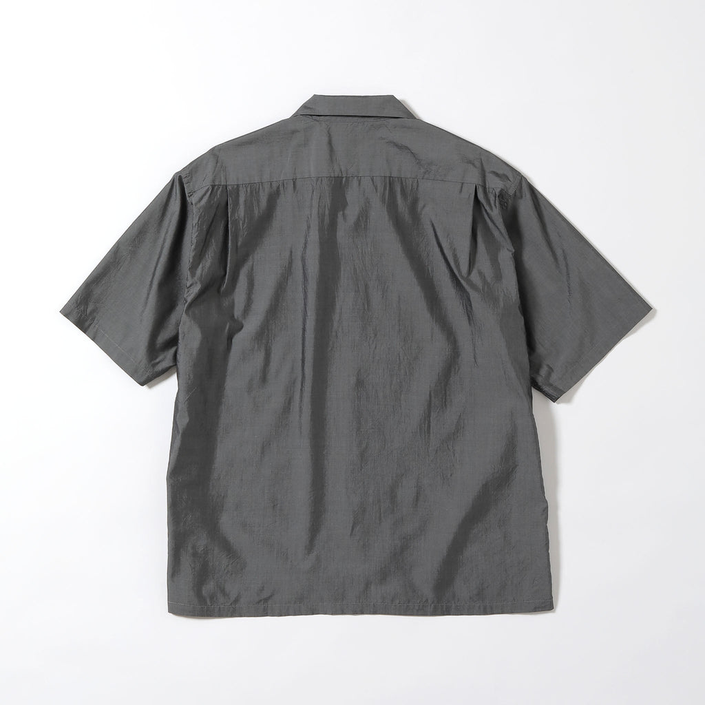 GL39540 / COTTON × SILK CHAMBRAY SNAP SHIRT