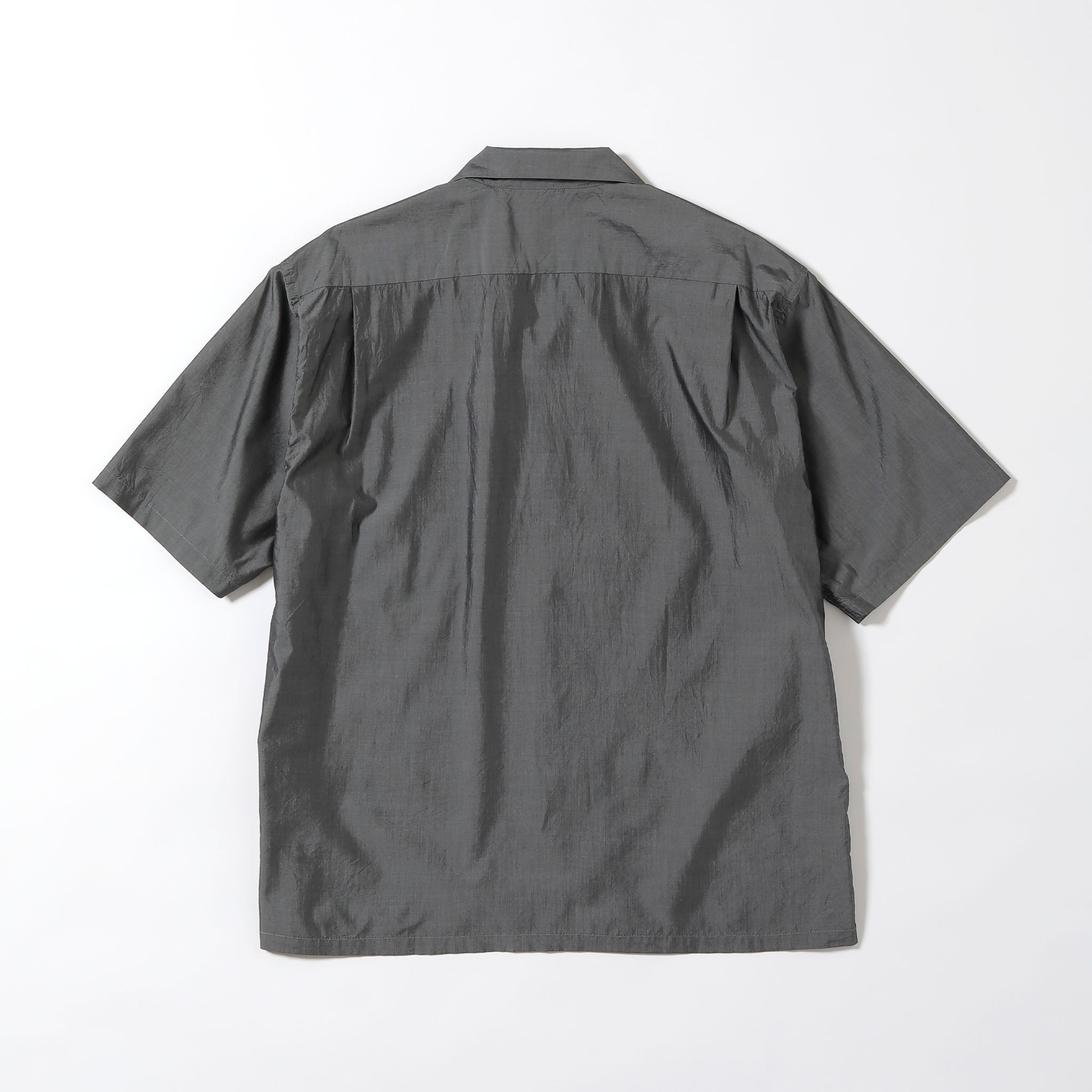 GL39540 / COTTON × SILK CHAMBRAY SNAP SHIRT